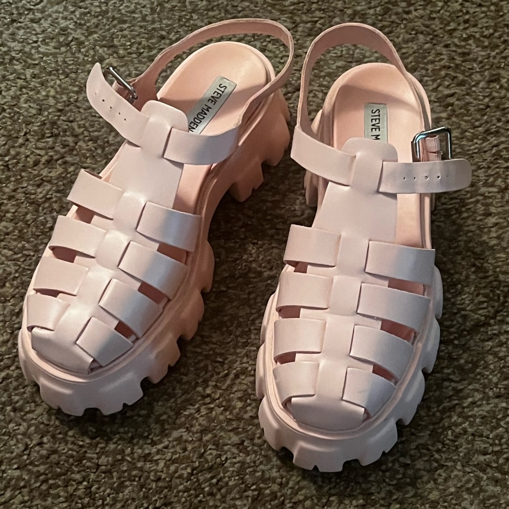 Steve Madden Echo Sandals light pink
